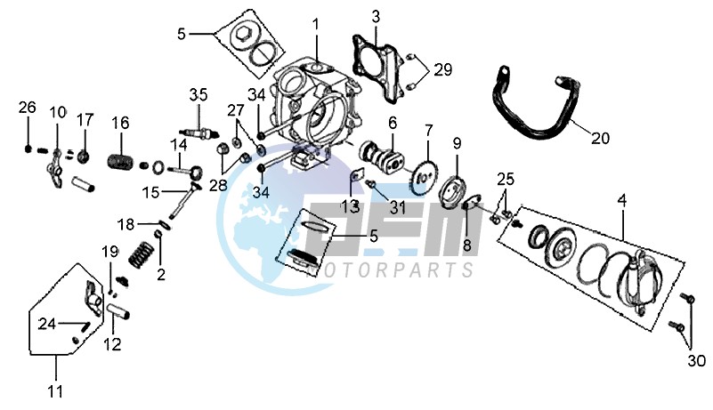 CYLINDER HEAD CPL