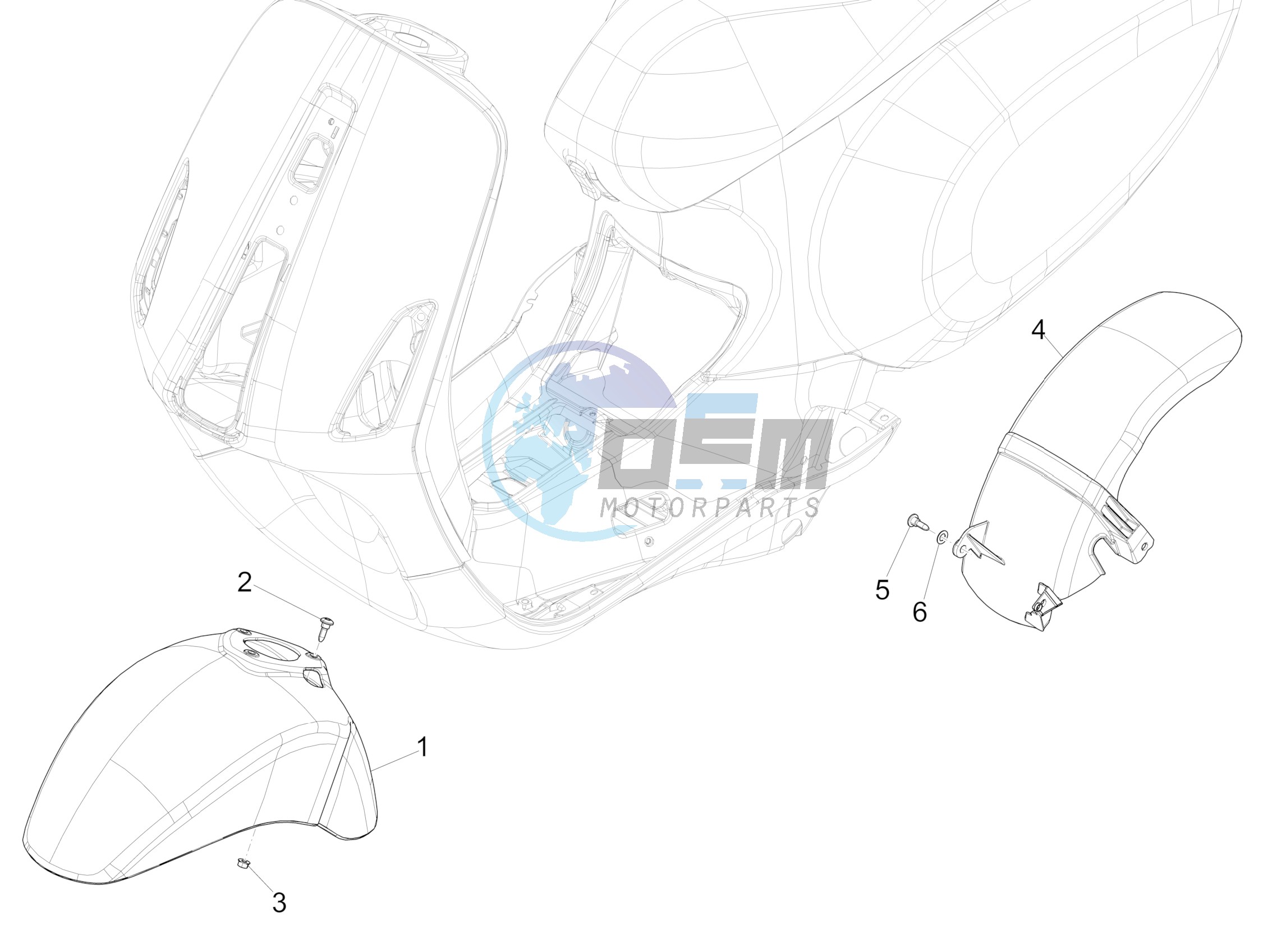 Wheel housing - Mudguard