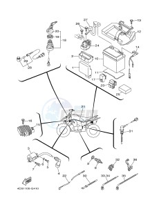 YFM250R RAPTOR 250 (33B7) drawing ELECTRICAL 1