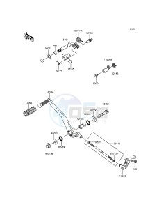 VULCAN 900 CUSTOM VN900CFFA GB XX (EU ME A(FRICA) drawing Gear Change Mechanism