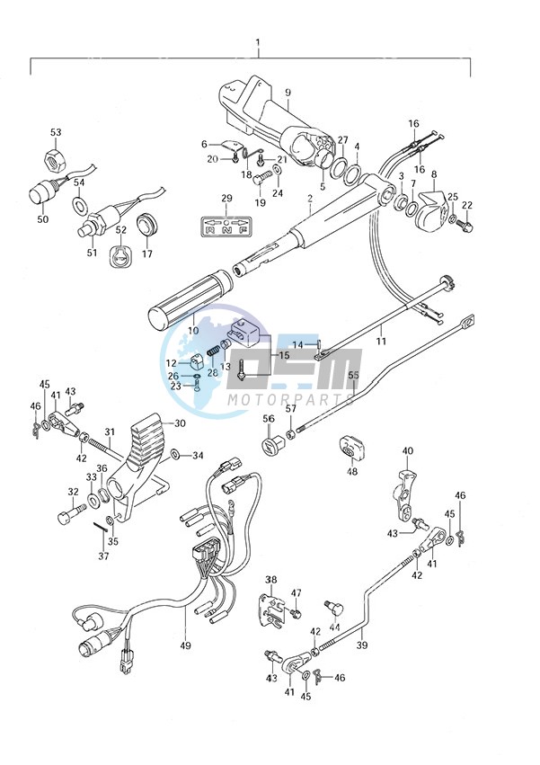 Tiller Handle