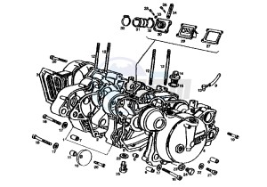 MITO 50 drawing CRANKCASE