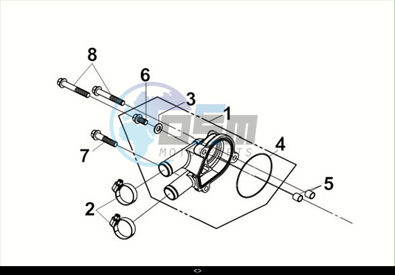 WATER PUMP COVER