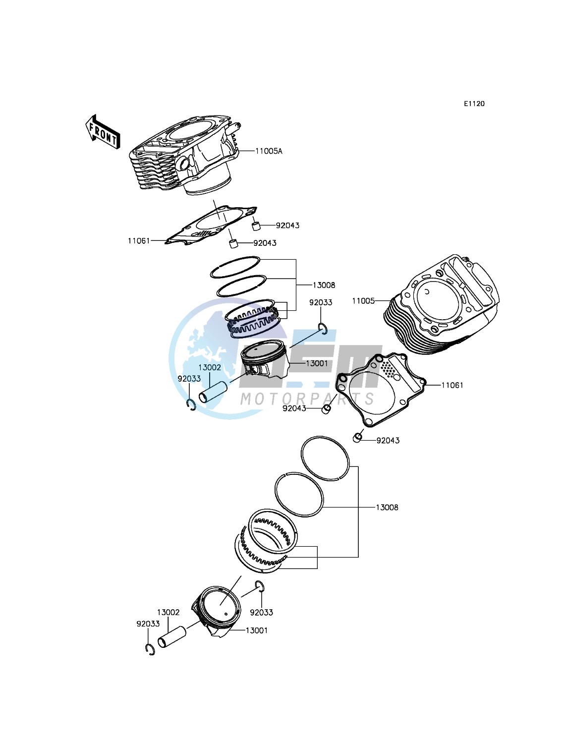 Cylinder/Piston(s)