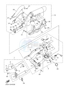 XVS1300CU XVS1300 CUSTOM XVS1300 CUSTOM (2SS8) drawing EXHAUST