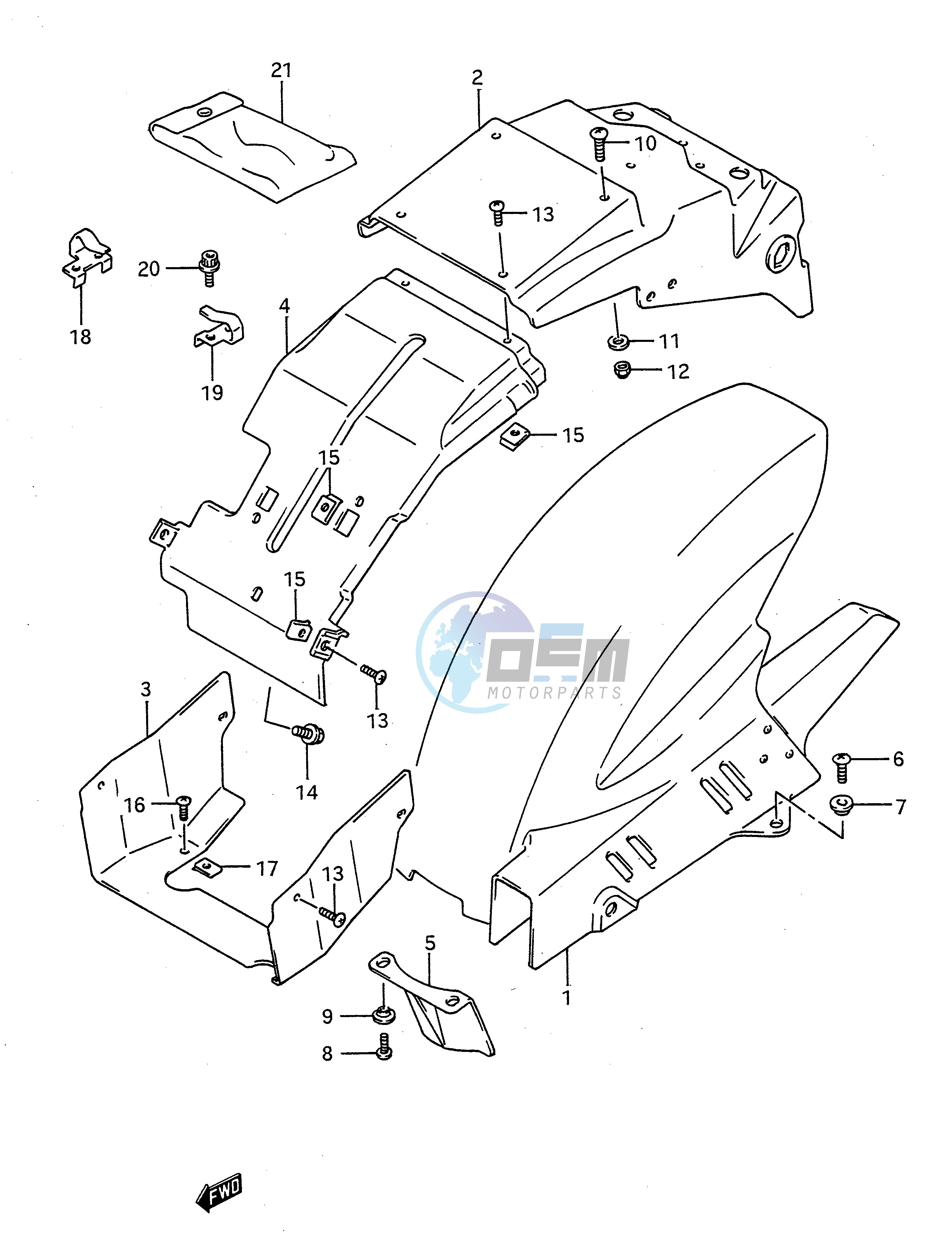 REAR FENDER