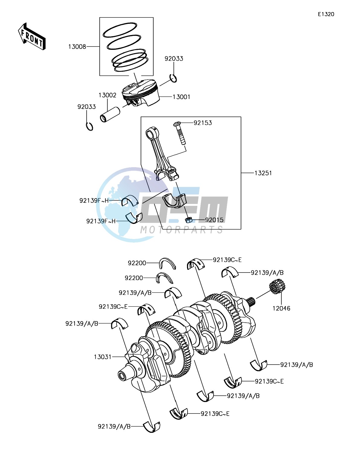 Crankshaft/Piston(s)