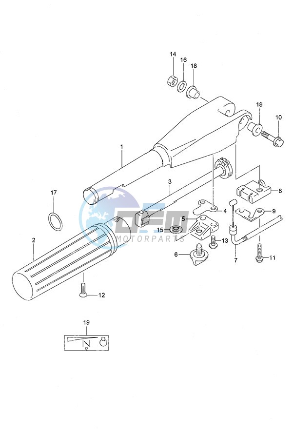 Tiller Handle