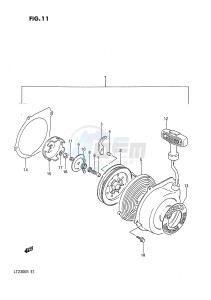 LT230E (E1) drawing RECOIL STARTER