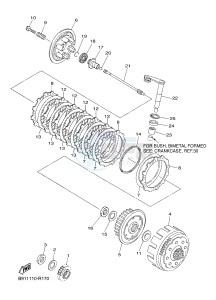 WR450F (2GCC) drawing CLUTCH