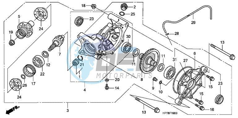 REAR FINAL GEAR