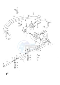 DF 25 drawing Fuel Pump