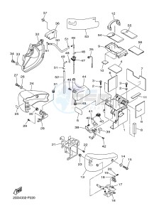 XVS1300CU XVS1300 CUSTOM XVS1300 CUSTOM (2SS8) drawing SIDE COVER