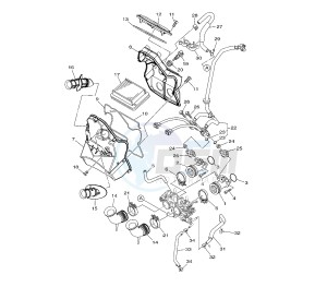 XP T-MAX ABS SV 500 drawing INTAKE