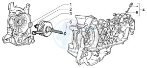 Granturismo 200 L drawing Crankshaft