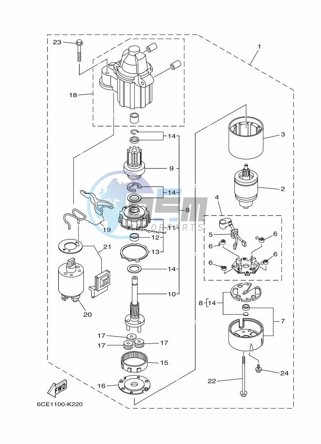 STARTER-MOTOR