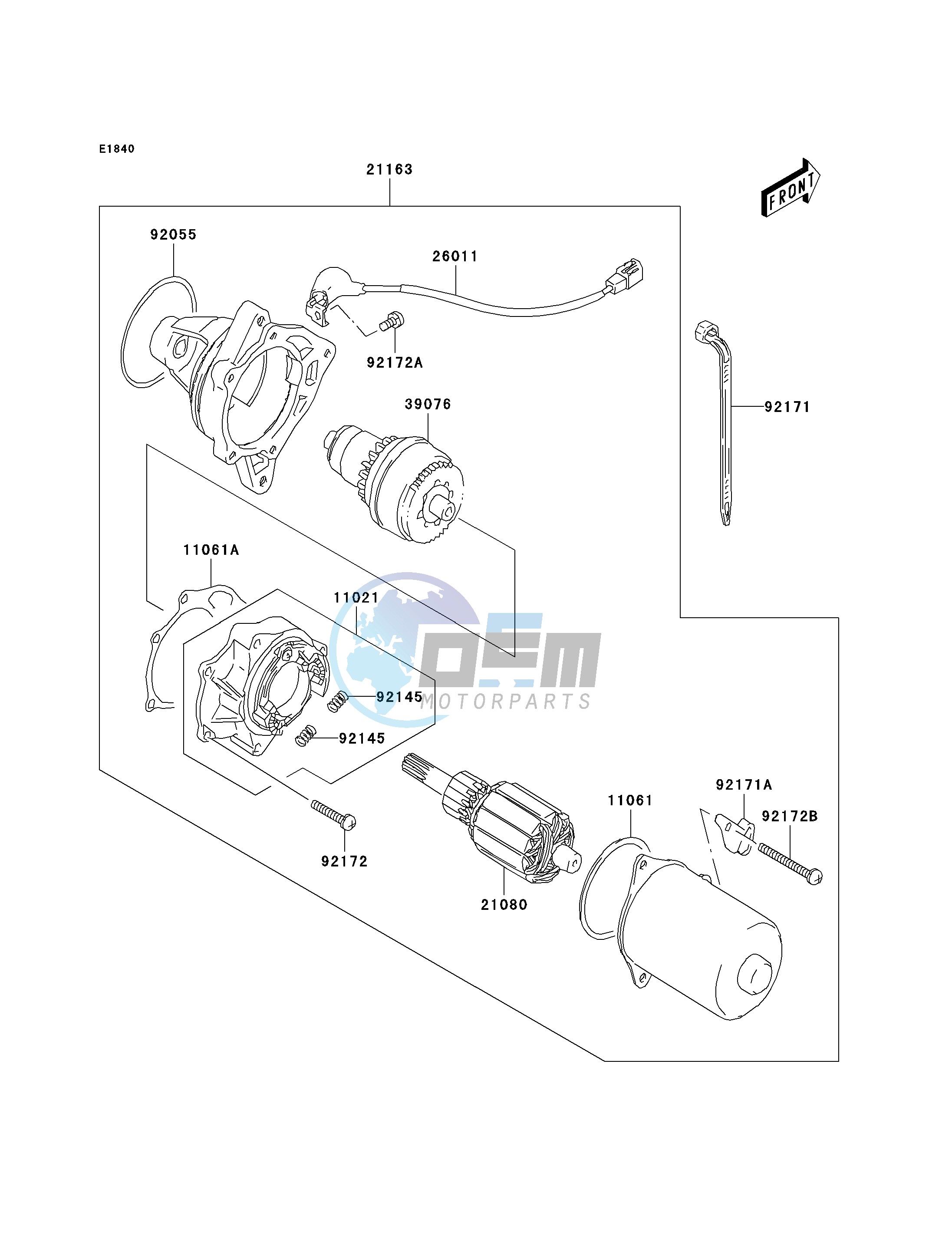 STARTER MOTOR