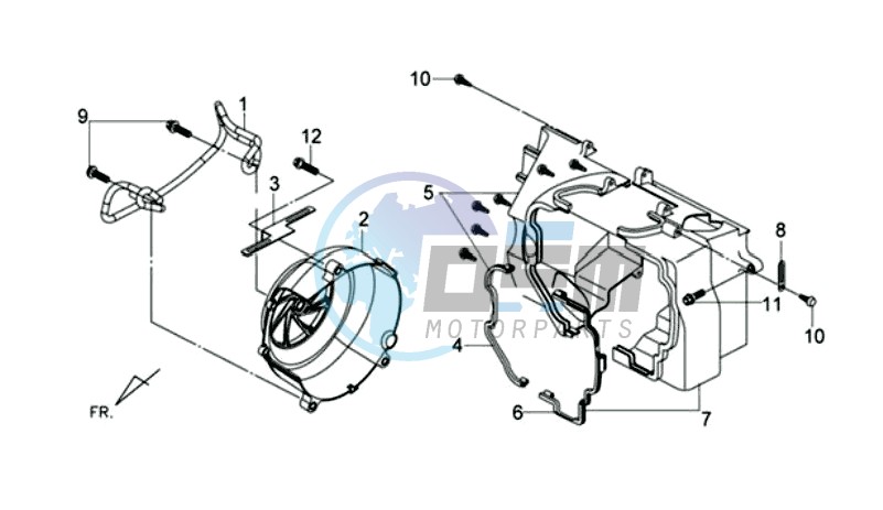 FLYWHEEL COVER