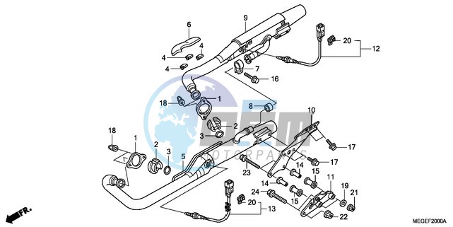 EXHAUST MUFFLER