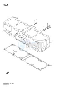 GSF650 (E2) Bandit drawing CYLINDER