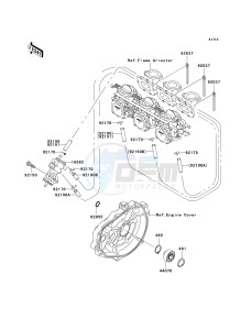 JH 1100 A [1100 ZXI] (A1-A5) [1100 ZXI] drawing OIL PUMP