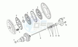 V 11 1100 Sport - Mandello Sport/Mandello drawing Clutch