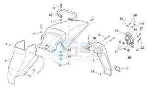 MX 50 2004 drawing Rear Body