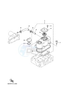 EDL7000SE/SDE EDL7000SED DIESEL 800 (Q9CN) drawing CYLINDER HEAD COVER