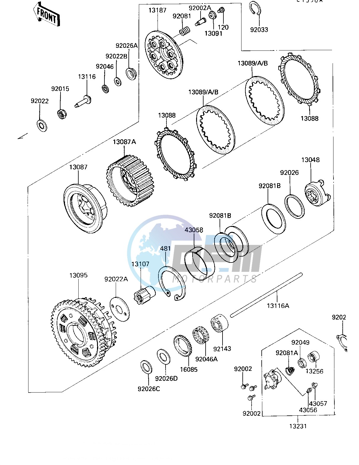 CLUTCH-- ZG1200-B5- -