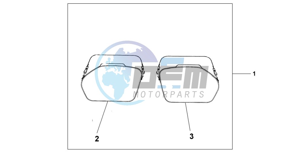 PANNIER INNER BAG SET