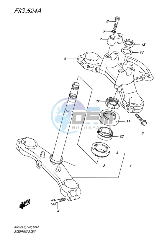 STEERING STEM