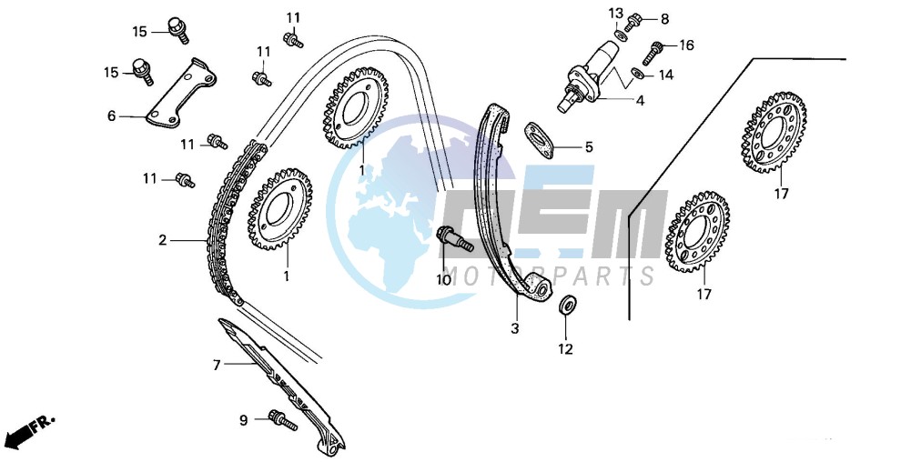 CAM CHAIN/TENSIONER