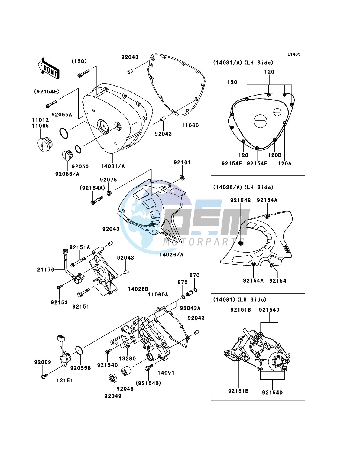 Left Engine Cover(s)