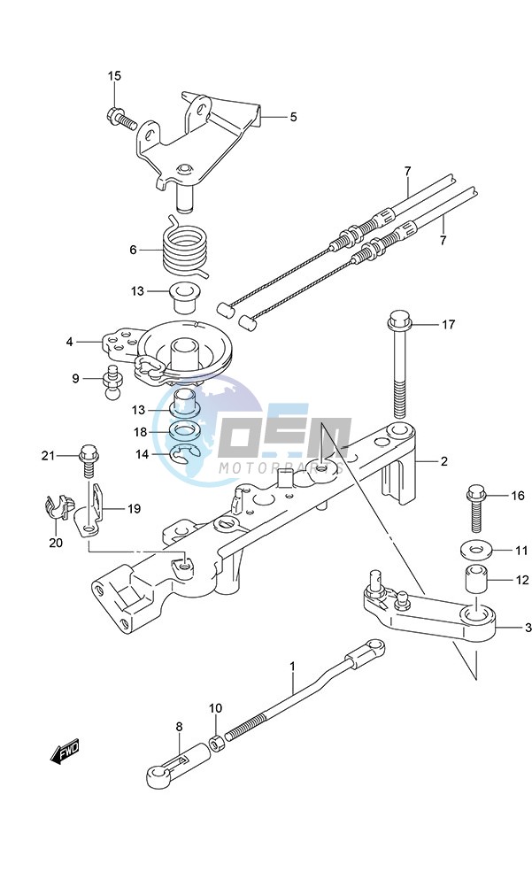 Throttle Rod