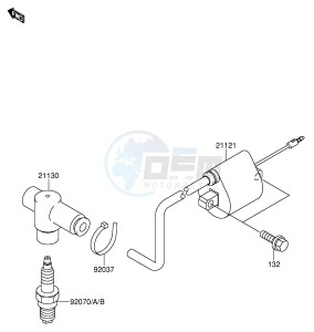 RM65 (E3) drawing IGNITION SYSTEM