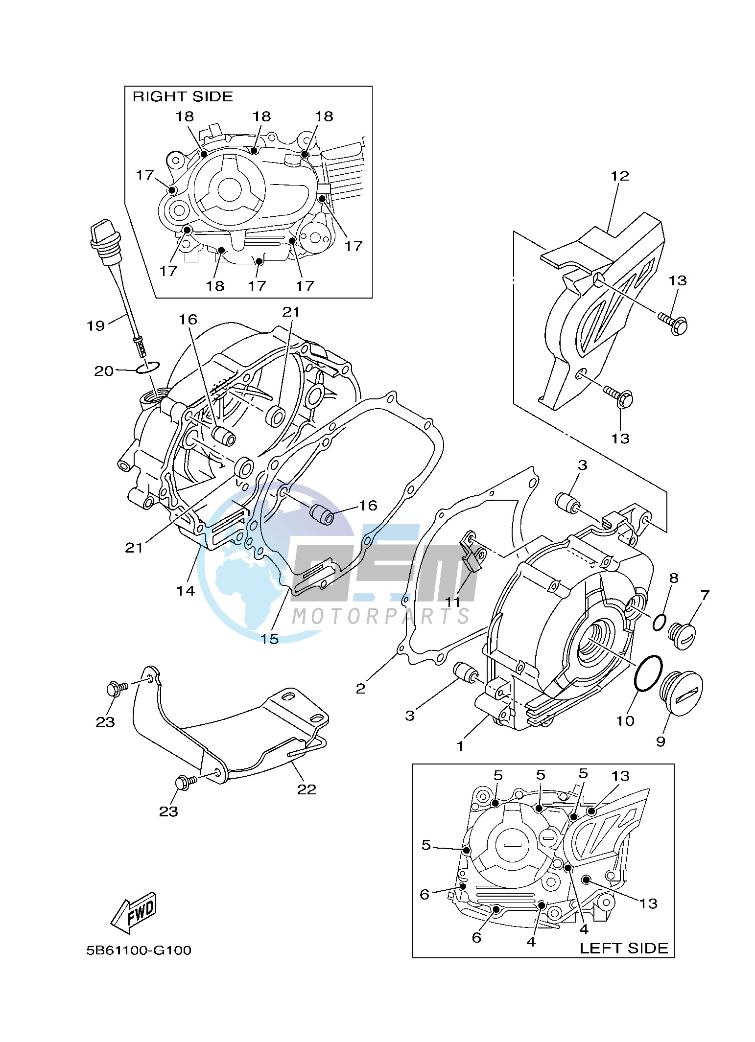 CRANKCASE COVER 1