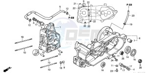 NSS250 JAZZ drawing CRANKCASE