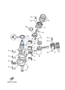 F250BETU drawing CRANKSHAFT--PISTON