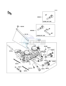 VERSYS_ABS KLE650DEF XX (EU ME A(FRICA) drawing Throttle