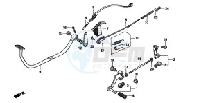 CMX250C REBEL drawing PEDAL