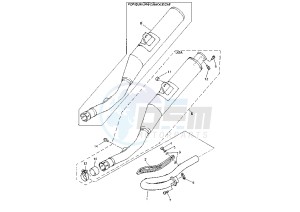 WR 400-426 F 400 drawing EXHAUST