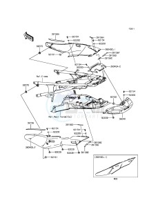 1400GTR ABS ZG1400EFF FR GB XX (EU ME A(FRICA) drawing Side Covers