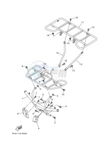 YFM700FWB YFM70KDXG KODIAK 700 (B163) drawing GUARD