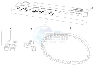 SPRINT 125CC 4T 3V IGET E4 ABS (APAC) drawing Transmission kit