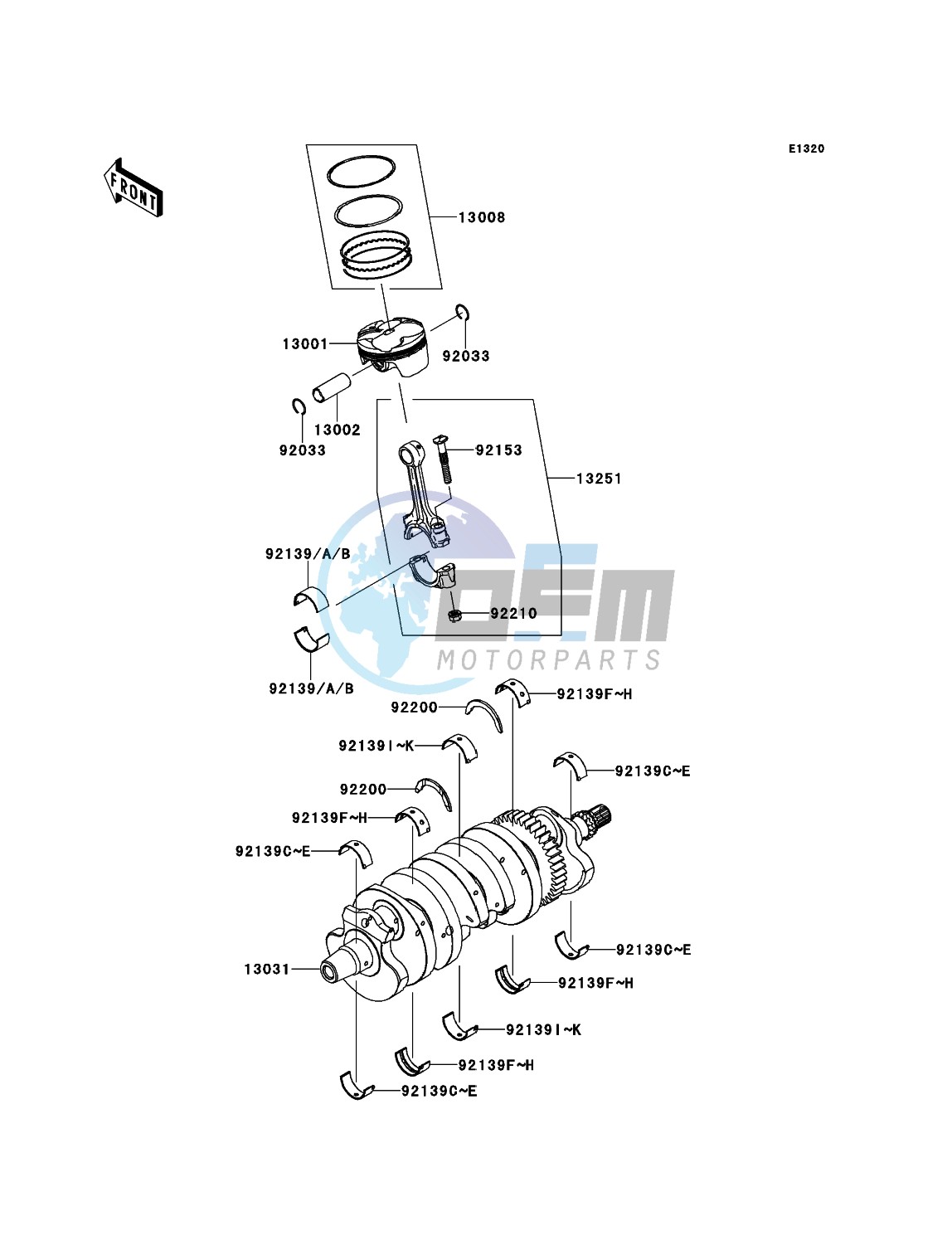 Crankshaft/Piston(s)