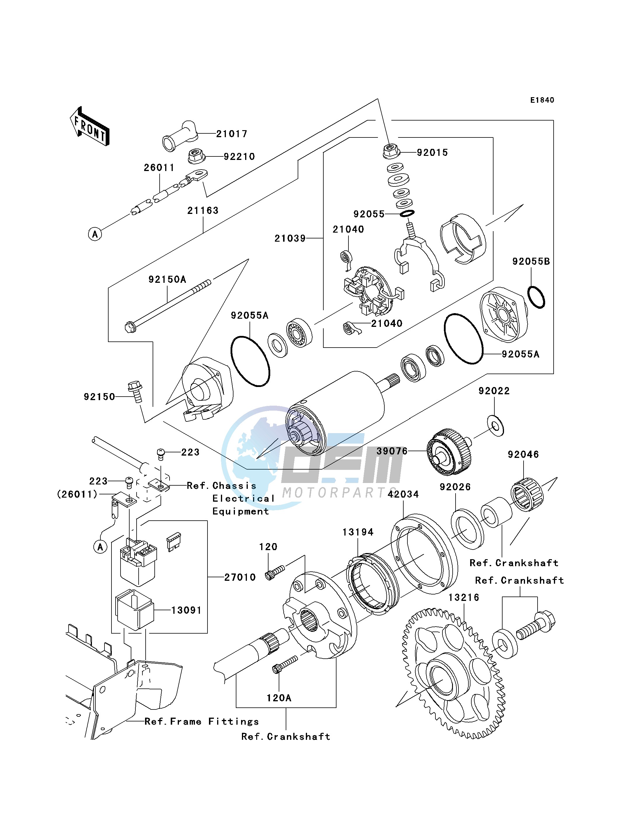 STARTER MOTOR