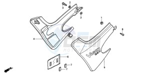 FX650 drawing SIDE COVER (2)