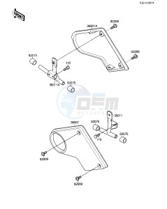 KLF 110 B [MOJAVE 110E] (B1-B2) [MOJAVE 110E] drawing SIDE COVERS