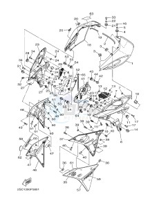 MT09TRA MT-09TRA TRACER 900 (2SC9 2SCA) drawing COWLING