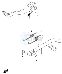 GSX-250RA drawing STAND